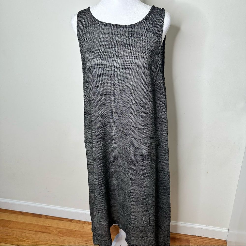 Eileen Fisher Cotton Knit Dress Size Large